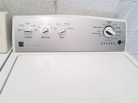 Kenmore 400 Series Top Load Washer With Triple Action Agitator For