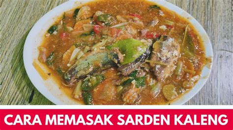 Cara Memasak Sarden Kaleng Enak Praktis Dan Tidak Amis YouTube