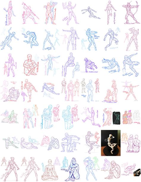 PoseMuse Pose Reference Books By Artist Justin Martin