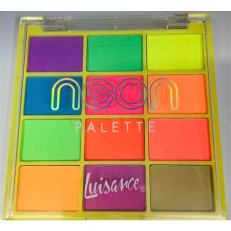 Paleta De Sombra Neon Luisance Sousa Biju VIP Make Up