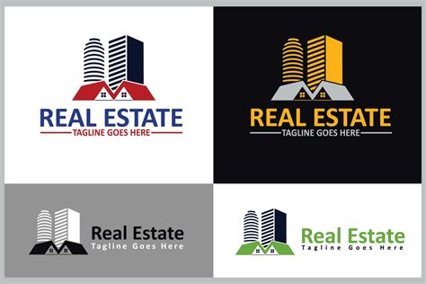 Real Estate Logo Design Template 24498626 Vector Art at Vecteezy