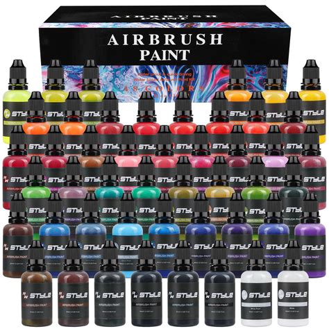 Amazon Rhinowisdom Airbrush Paint Colors Airbrush Paint Set