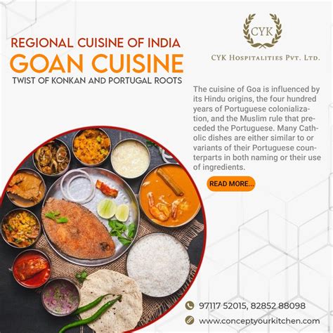 Regional Cuisine of India Goan Cuisine, Twist of Konkan and Portugal ...