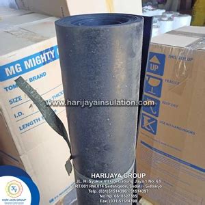 Jual Karet Hitam Polos Mm X M X M Surabaya Hari Jaya Makmur