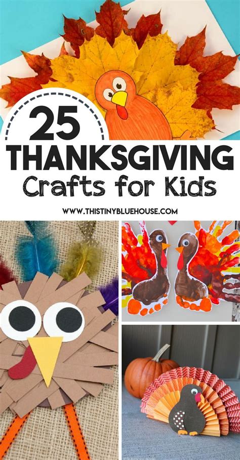 25 Best Thanksgiving Crafts For Kids | Thanksgiving crafts preschool, Thanksgiving crafts for ...