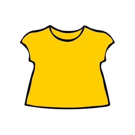 Yellow Shirts Clip Art Library