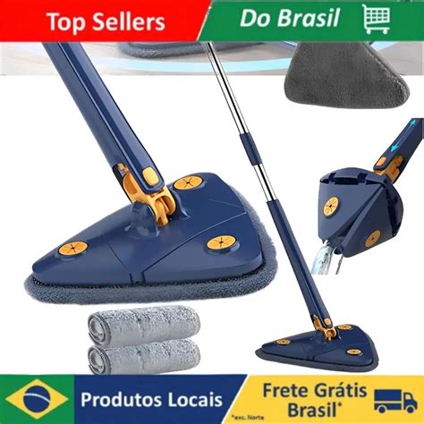 Esfreg O Triangulo Mop De Limpeza Ajust Vel Girat Ria