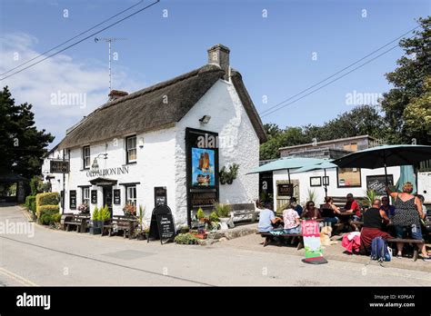 The Old Albion Inn Crantock Hi Res Stock Photography And Images Alamy