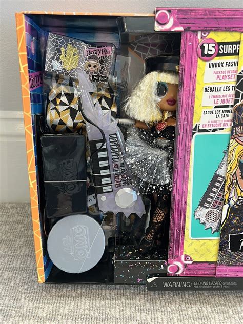 Lol Surprise Omg Music Remix Rock Fame Queen Keytar Fashion Doll 15 Surprises Ebay