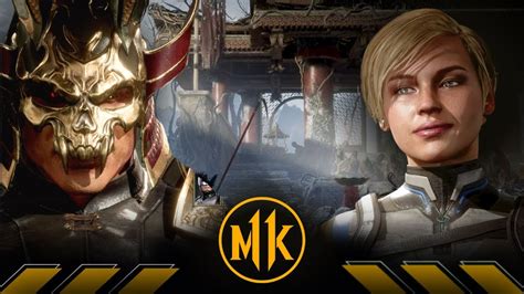 Mortal Kombat 11 Shao Kahn Vs Cassie Cage Very Hard Youtube