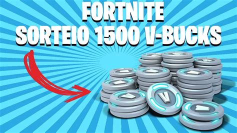 Sorteio De V Bucks Fortnite Youtube