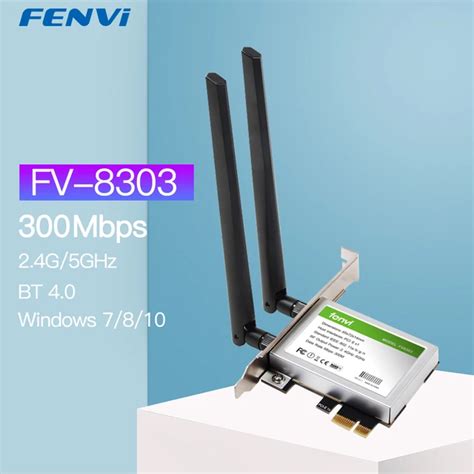 Fvi adaptador inalámbrico WiFi 6E dispositivo de 5374Mbps 802 11AX