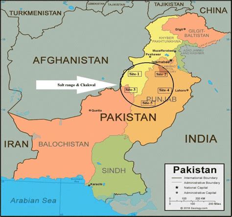 Chakwal Map