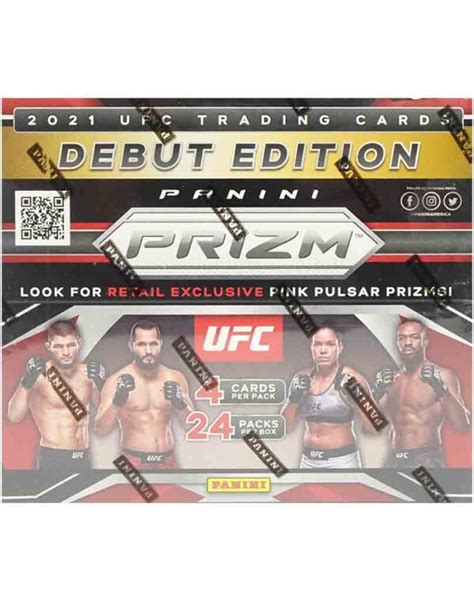 Panini Ufc Prizm Retail Box Diggaz Trading Cards