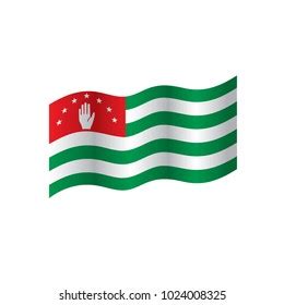 Abkhazia Flag Vector Flag Abkhazia On Stock Vector Royalty Free