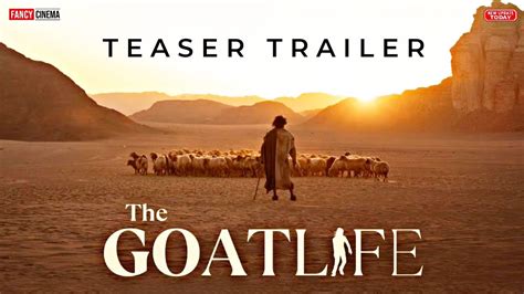 The Goat Life Hindi Trailer Update Prithviraj Sukumaran