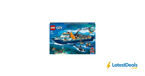 LEGO City 60368 Arctic Explorer Ship Big Floating Boat Toy 109 99 At