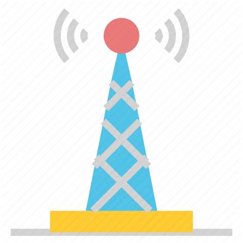 Antenna Communication Signal Tower Wifi Wireless Icon