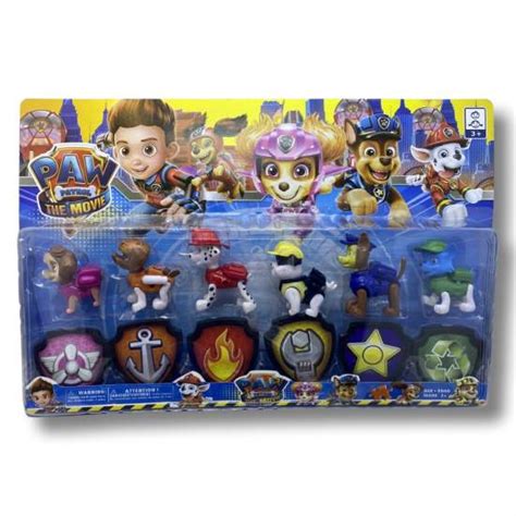 Set 6 Figurine Paw Patrol Patrula Catelusilor EMAG Ro