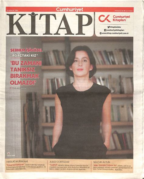 Cumhuriyet Gazetesi Kitap Eki 29 Aralık 2016 Şebnem İşigüzel