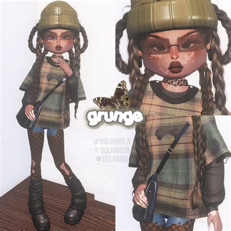 Dti Grunge ᡣ𐭩 In 2024 Aesthetic Roblox Royale High Outfits Grunge