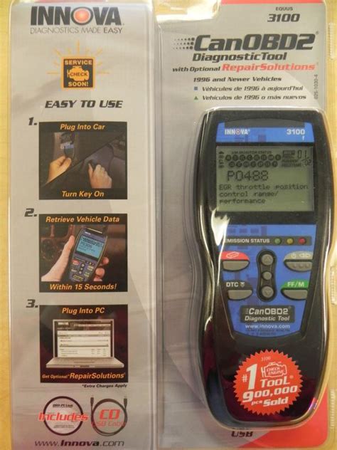 Purchase EQUUS INNOVA 3100 CanOBD2 Diagnostic Tool In Cohoes New York