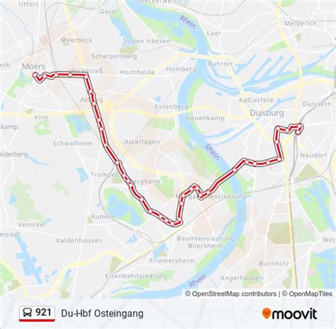 921 Route Fahrpläne Haltestellen Karten Du Hbf Osteingang