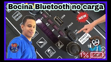 Como Reparar Bocina Bluetooth que no carga solución definitiva