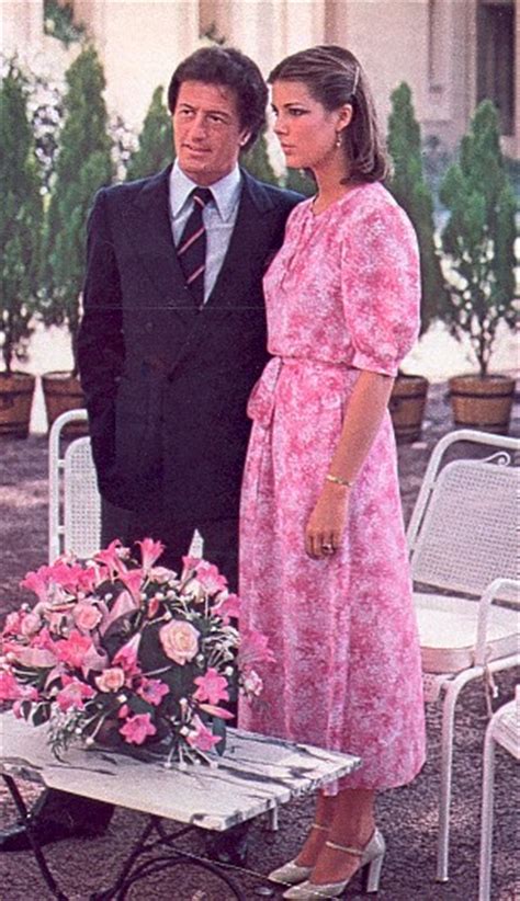 Princess Caroline Of Monaco And Her First Husband Philippe Junot