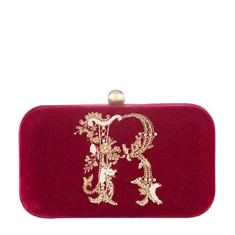 Black Monogram Clutch Lovetobag