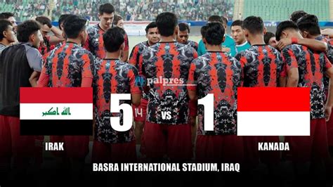 Skor Akhir 5 1 Timnas Indonesia Kalah Telak Lawan Irak Di Laga Kedua