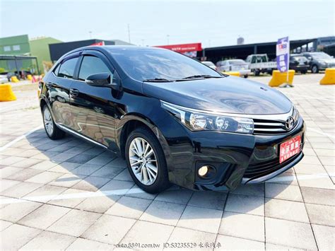 嚴選專區 Toyota豐田 Corolla Altis 永承嚴選 2015年 Altis 18 安桌機電子後照鏡定速 全額貸可參考