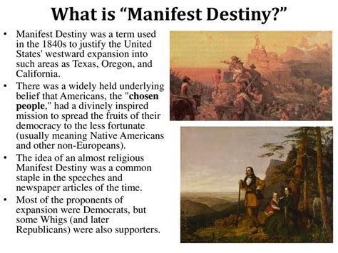 Introduction To Westward Expansion And Americas “manifest Destiny” Ppt Download