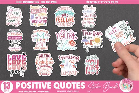 Mental Health Sticker Bundle Graphic By Design S Dark · Creative Fabrica