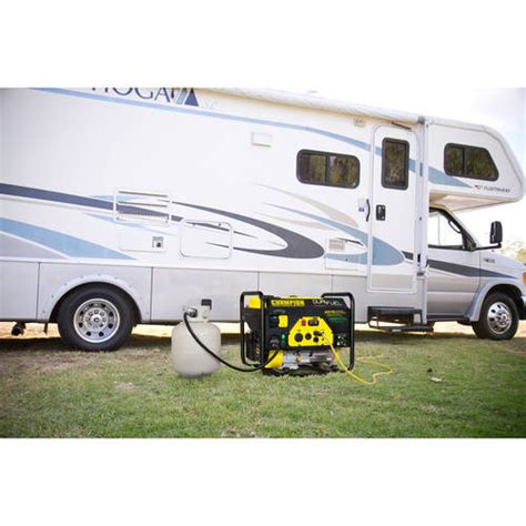 Champion Power Equipment 43753500 Watt Dual Fuel Rv Ready Portable