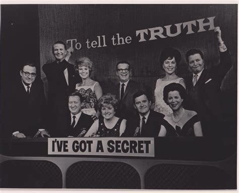 To Tell The Truth 1956 1968 Hosted By Bud Collyer Pictured