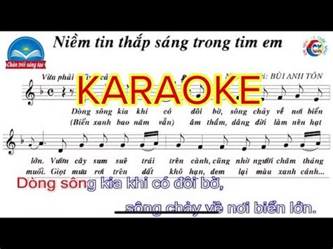 karaoke Niềm tin thắp sáng trong tim em ll Beat chuẩn sgk ctst Châu