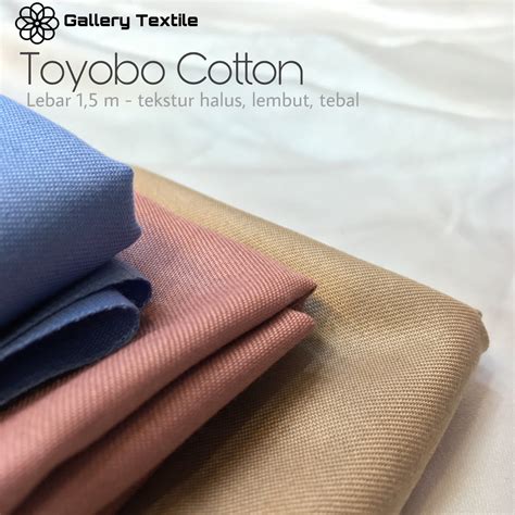 Jual Toyobo Kain Katun Toyobo Katun Kain Katun Toyobo Cotton Kain