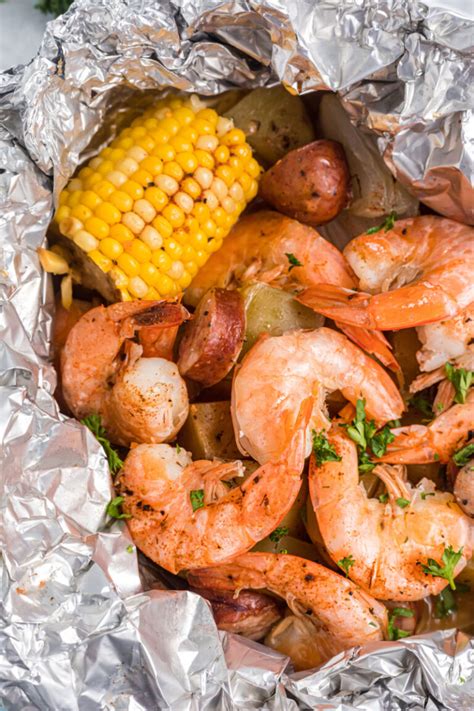 Grilled Shrimp Packets Recipe Girl