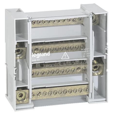 LEGRAND Répartiteur modulaire monobloc Lexic 4P 250 A 12