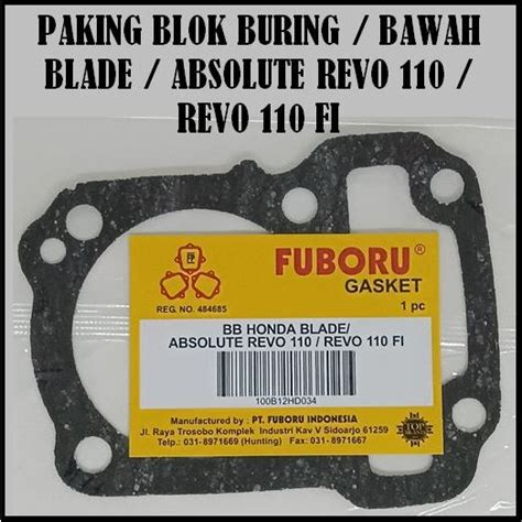 Jual PAKING BLOK BURING BLADE REVO ABSOLUTE REVO 110 REVO 110 FI