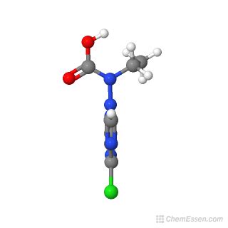 N Carboxy 6 Chloro N Ethyl 9H Purin 9 Amine SDF Mol File C8H8ClN5O2