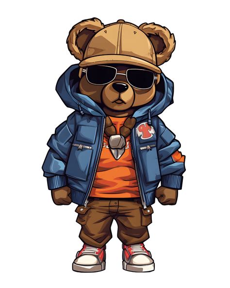 Autoaufkleber Sticker Hip Hop Teddy Aufkleber EBay