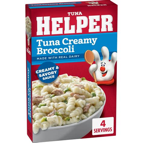 Tuna Helper Creamy Broccoli Pasta 6 4 Oz Box Walmart