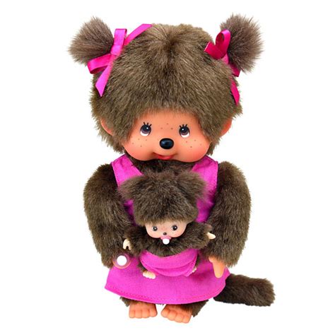 Peluche Kiki Monchhichi Maman Bandai King Jouet Peluches Animaux Et