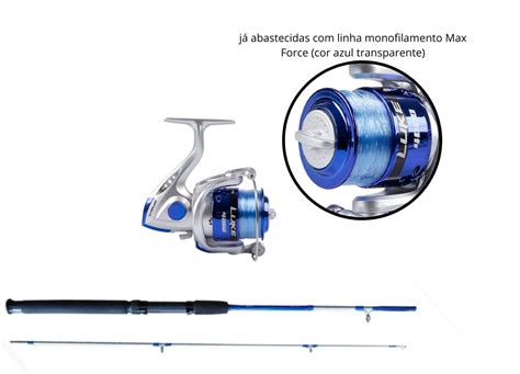 Kit Pesca Luke Artpesca Artigos Para Pesca