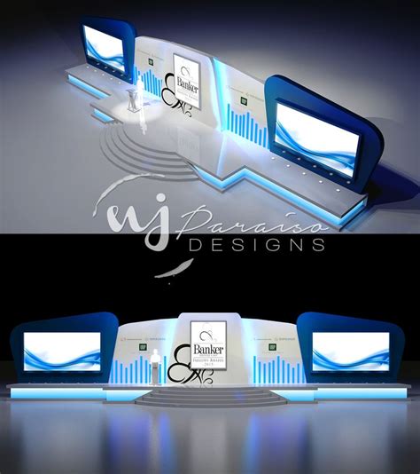 Proposed Stage Design For Banker Middle East Awards Stage Design