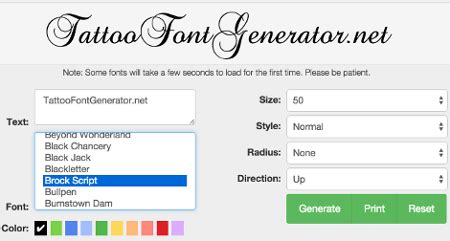 Tattoo Font Generator | Tattoo fonts generator, Ambigram tattoo ...