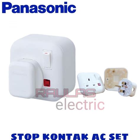 Jual Stop Kontak Ac Panasonic 1 Set Stop Kontak Ac Set Panasonic