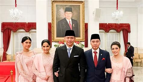 6 Gaya Kompak Srikandi Keluarga SBY Annisa Pohan Aliya Rajasa Dan